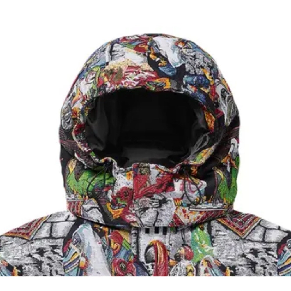 Supreme Bless Tapestry Removable Hood For Down Puffer Jacket Brand New
